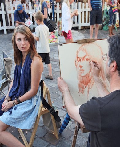Place du Tertre artists
